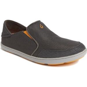 Olukai Nohea Mesh Slip-on Shoes Men Size 10 Dark Shadow
